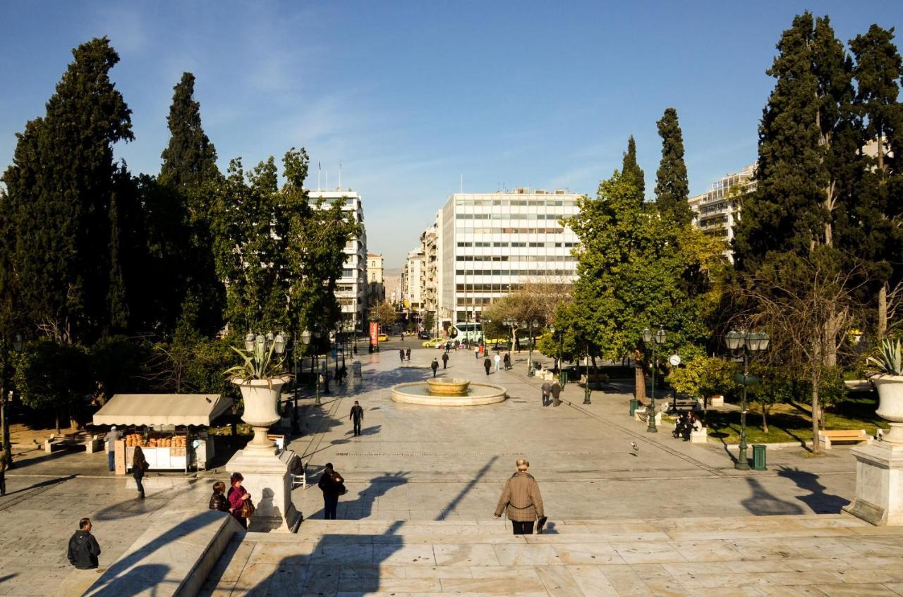 Athens Stylish Studio 3 At Metro Stop Syntagma Экстерьер фото